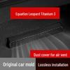 Applicable Equation Leopard Titanium Rear Air Vent Dust Cover - 3-Seater Interior Modification.