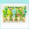 Delightful Cactus Angel Figurines Plant Series Blind Box Toys For Unique Cake Decor