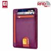 Card bag Men's RFID anti-theft brush European and American card bag Men's  card holder