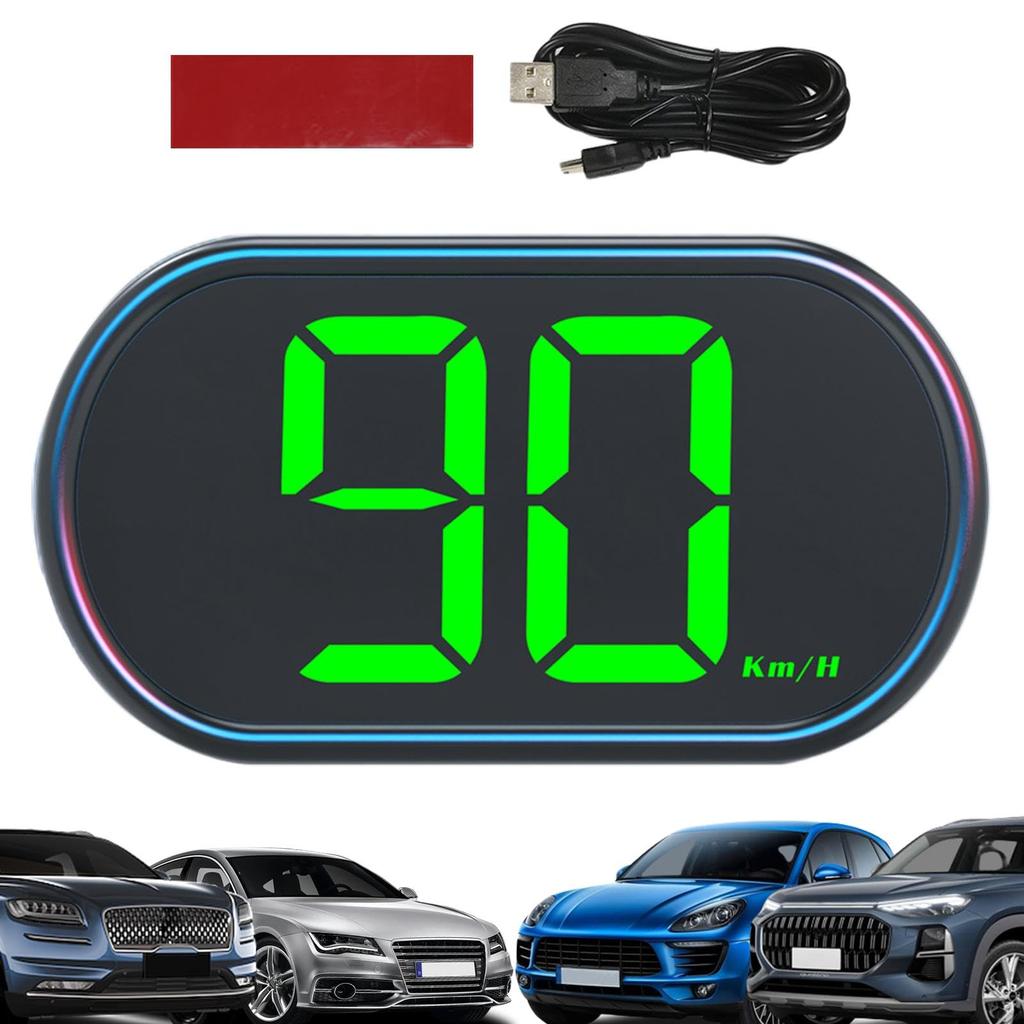 Car Head Up Display - Auto Projection, Car HUD Speedometer | Car Dashboard Display, Minni Vehicle Smart Display with 3.2 Inch LED Screen, Portabl