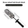 SEAMETAL Microfiber Car Wash Brush Cleaning Gloves Plastic Handle Wheel Brush Washing Tool Car Detailing Care Dust Removal Brush