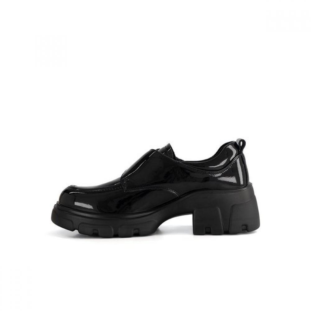 Vainer Women Comfort Oversole Loafer Black Samm030ak