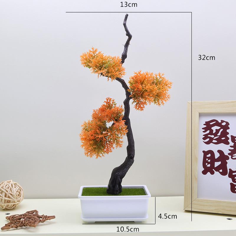 Densata Artificial Pinus Pineneedle Greenery Landscape Decor For Living Room
