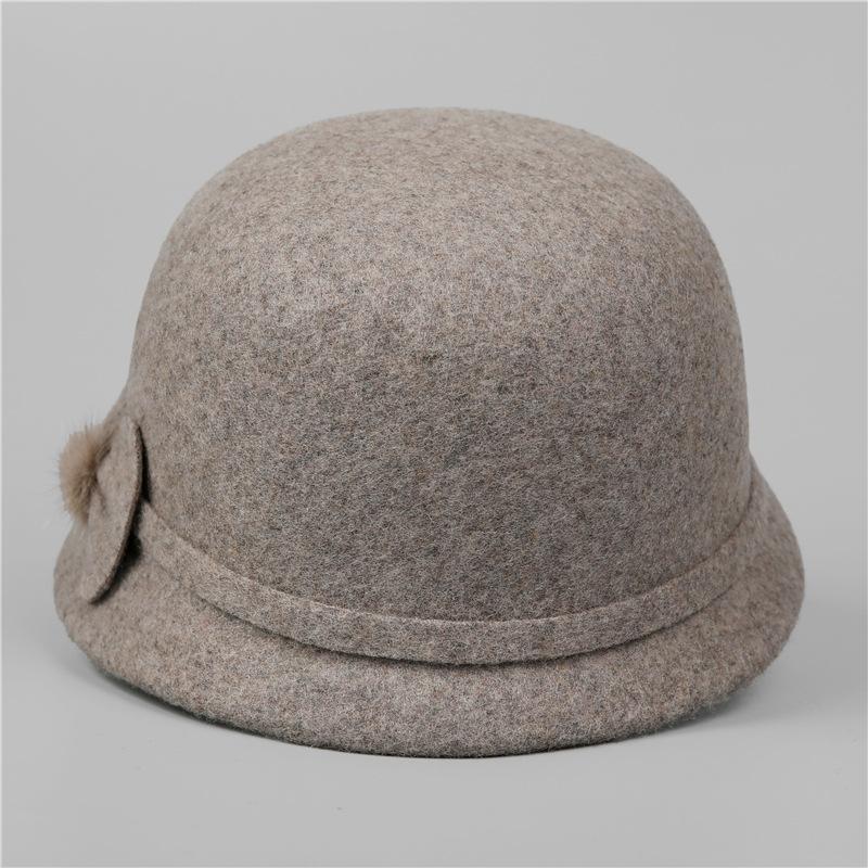 Thickened Woolen Basin Hat for Women, Mothers and Grandmas, Warm in Season