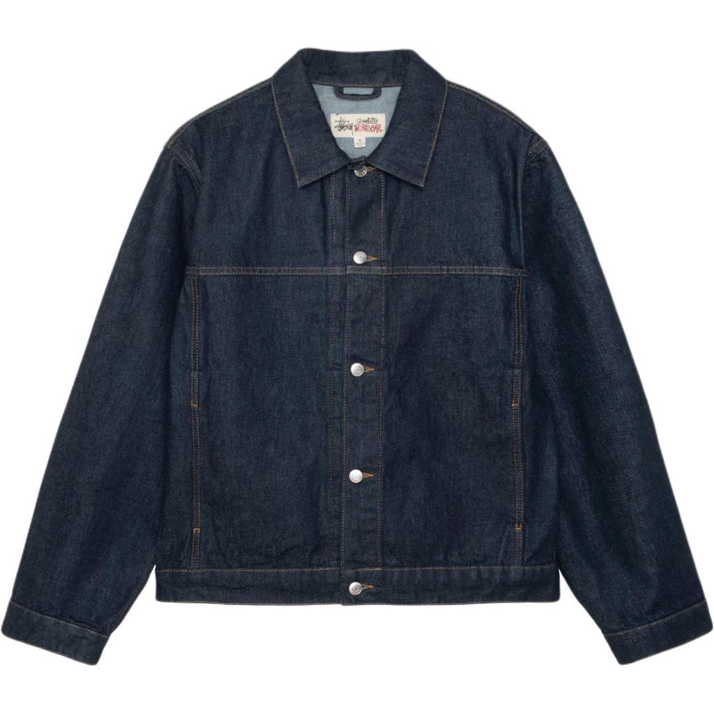 Stussy Summer Denim Collection TRUCKER JACKET DENIM Jacket Unisex 115781