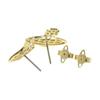 VIVIENNE WESTWOOD Elegant Planet Shaped Brass Earrings Women Earrings 62010208R001CNR001