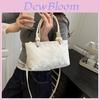 Minimalistische Spitzen-Schmetterlings-Handtasche mit Stickereien für Sommer-Casual-Outfits