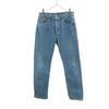 90s 501 USA Made Old Straight Denim Pants W34 Wash Blue Jeans Men's Used