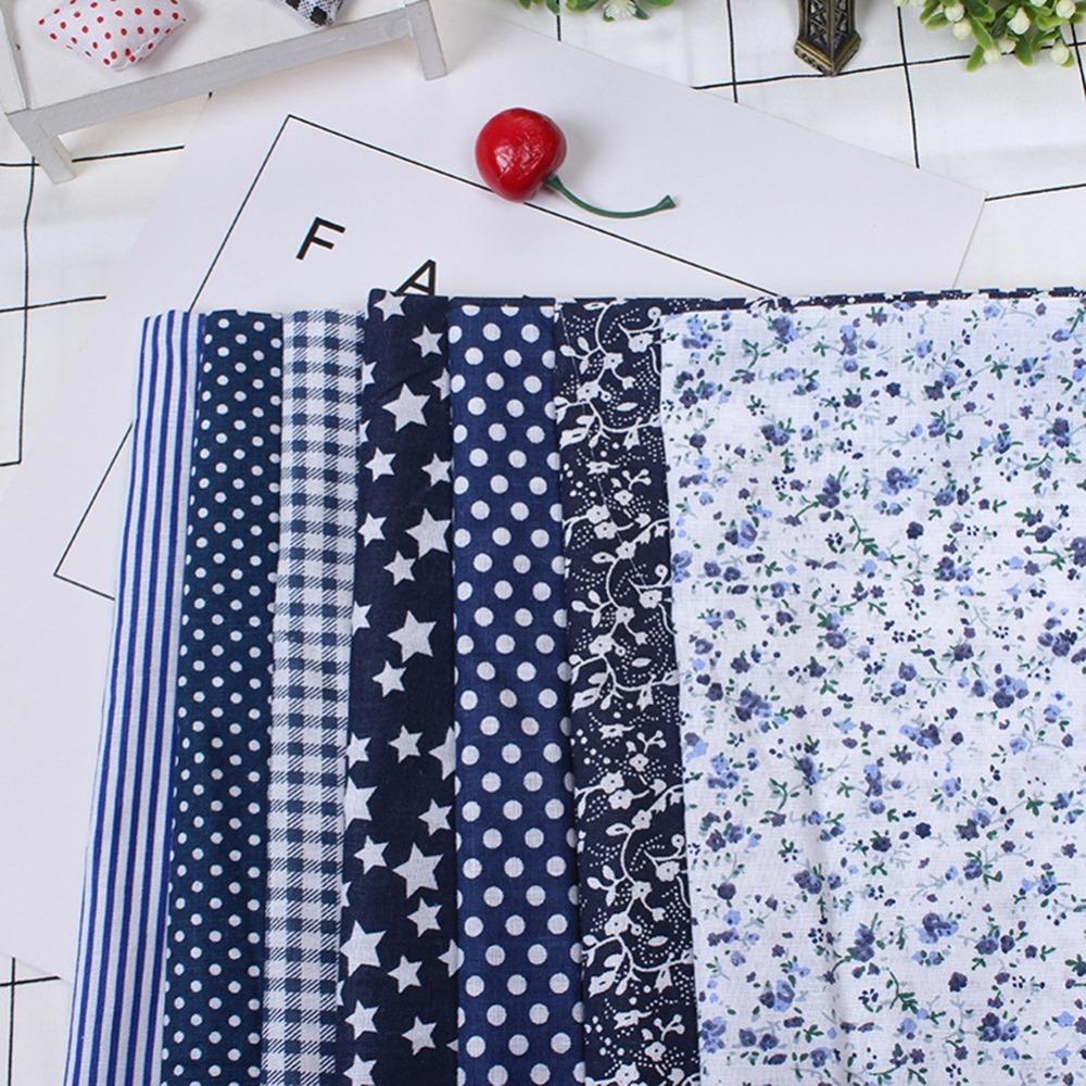 Plain weave texture Cotton Fabric Small floral print Quilting Cloth Patchwork Cloth  DIY patchwork