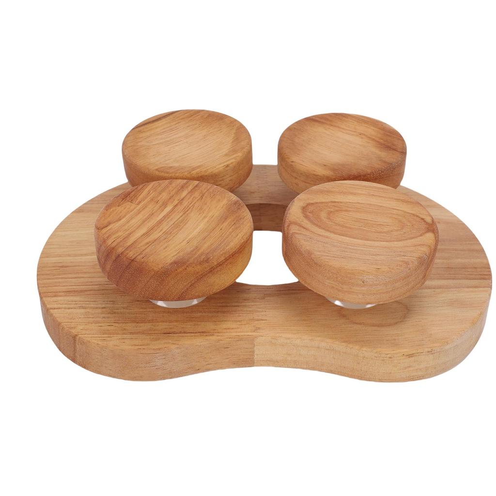 Wooden Sauna Headrest with Rotatable Disc Sauna Pillow for Neck Shoulder Pain Head Relaxation