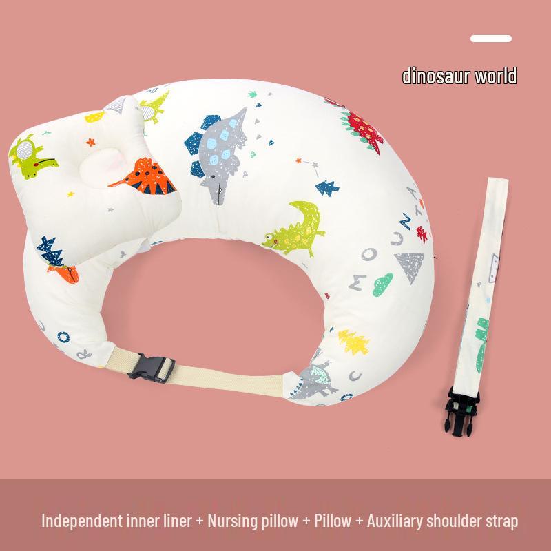 Breastfeeding & Nursing Pillow - Postpartum Support, Backrest, Side-Lying Baby Feeding Cushion
