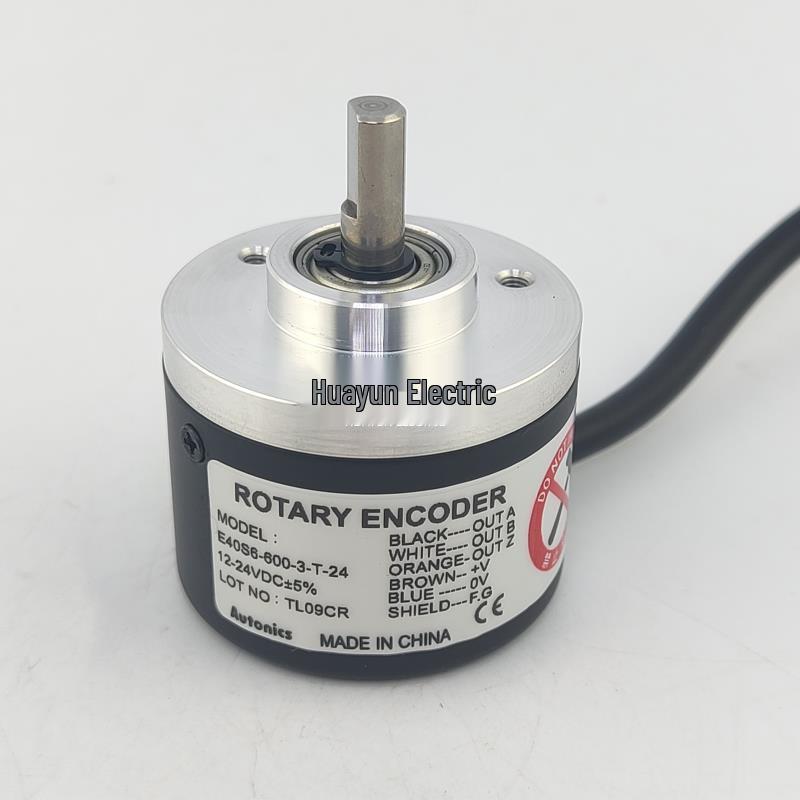 E40S6-600-3-T-24 Autonics 24V Rotary Encoder Motor with Push-Pull Output