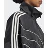 Adidas Piping Loose Crop Track Top   Black Iw5678