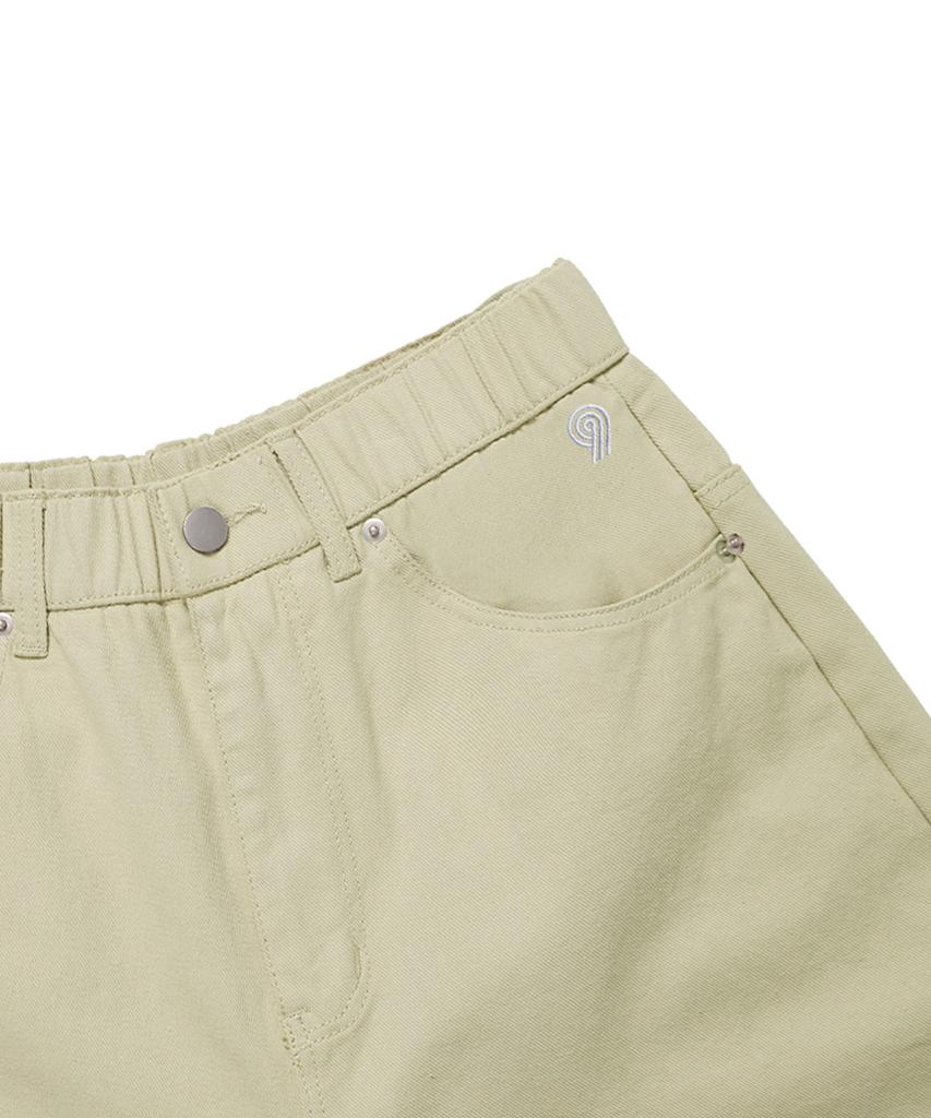 Hapeunain Elastic Waist Balloon Wide Cotton Pants I07Jrd_Hxf11346