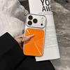 Aurora Silver Laser Edge iPhone 16 Pro Max Protective Case with Large Window