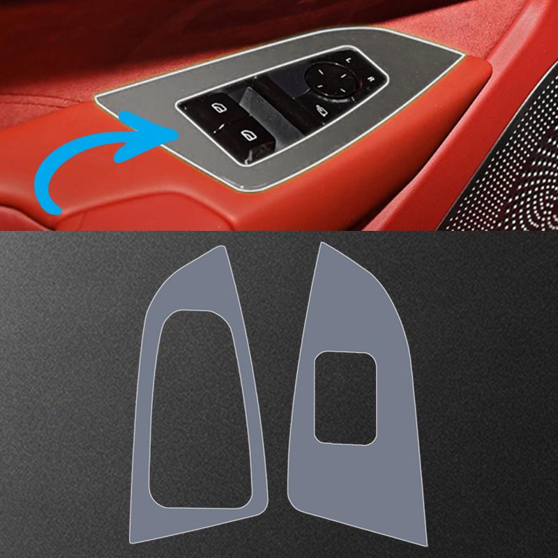 For MG Cyberster 2024-2026 Central Control Screen Steering Wheel Reading Lamp Screen Display Panel TPU Film