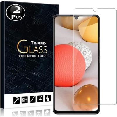 Screen Protector for Samsung Galaxy A12 Shatterproof Tempered Glass Set of [X2] Tempered Glass