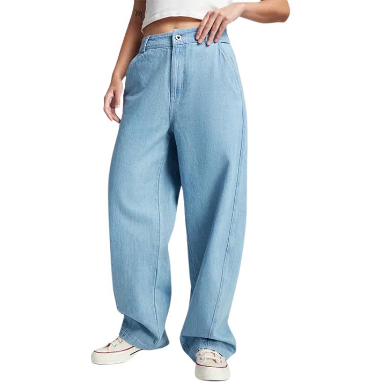 Converse Woven Denim Barrel Pants 10027410-A01