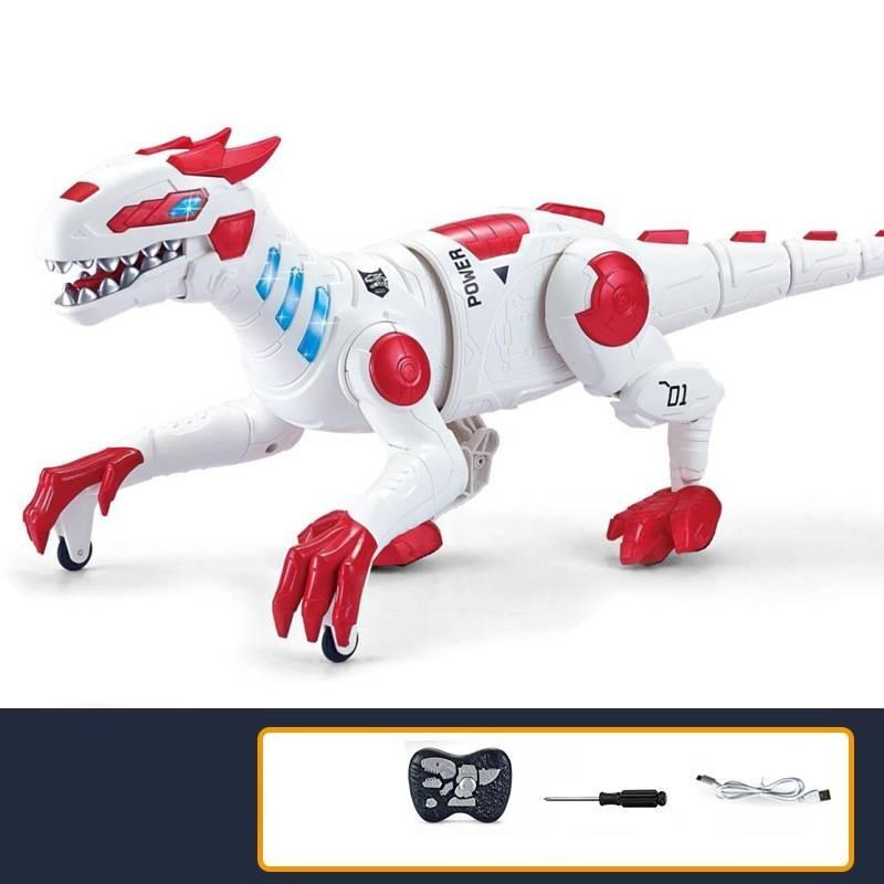 Remote Control Dinosaur Toy Large Realistic Raptor With Spray Function For Boys And Girls Ideal Gift