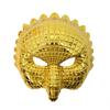 Golden Full Face Mask Plastic Animal Mask Creative Halloween Masks  Festival