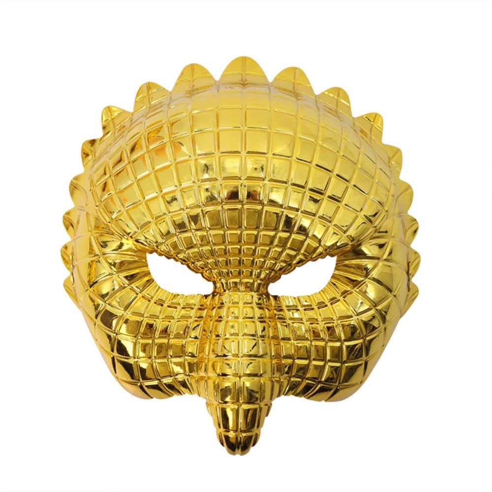 Golden Full Face Mask Plastic Animal Mask Creative Halloween Masks  Festival