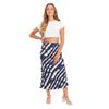Wednesday Womens/Ladies Satin Midi Skirt