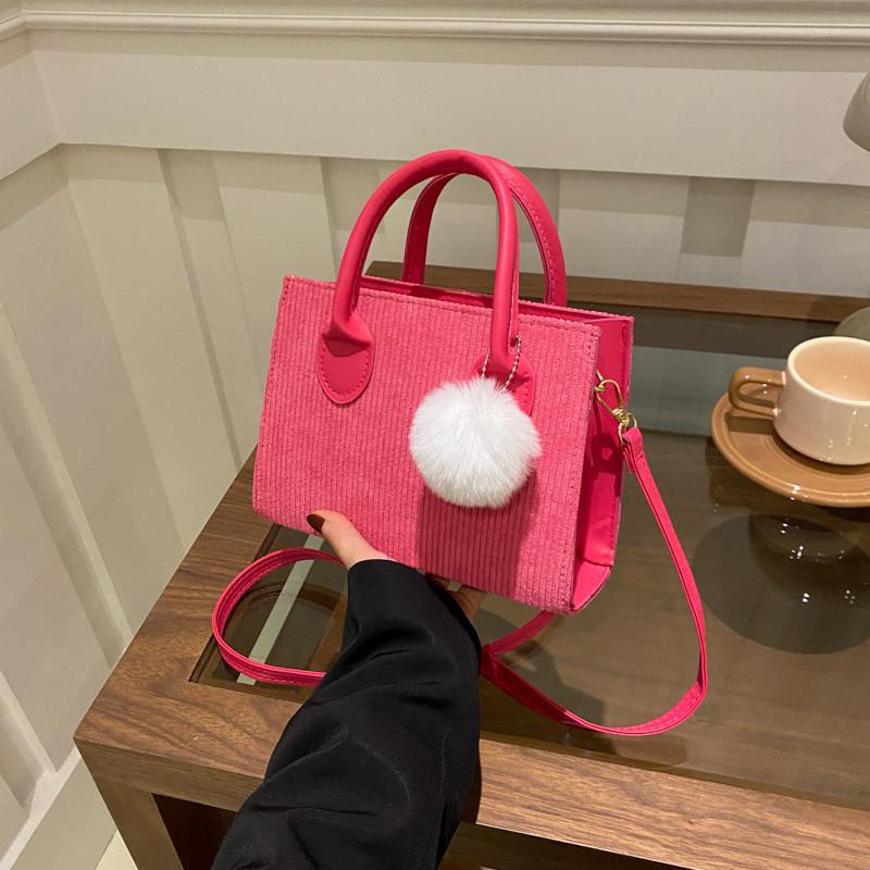 Fashionable Trendy Small Square Bag Versatile Pu Leather Handbag For Daily Use