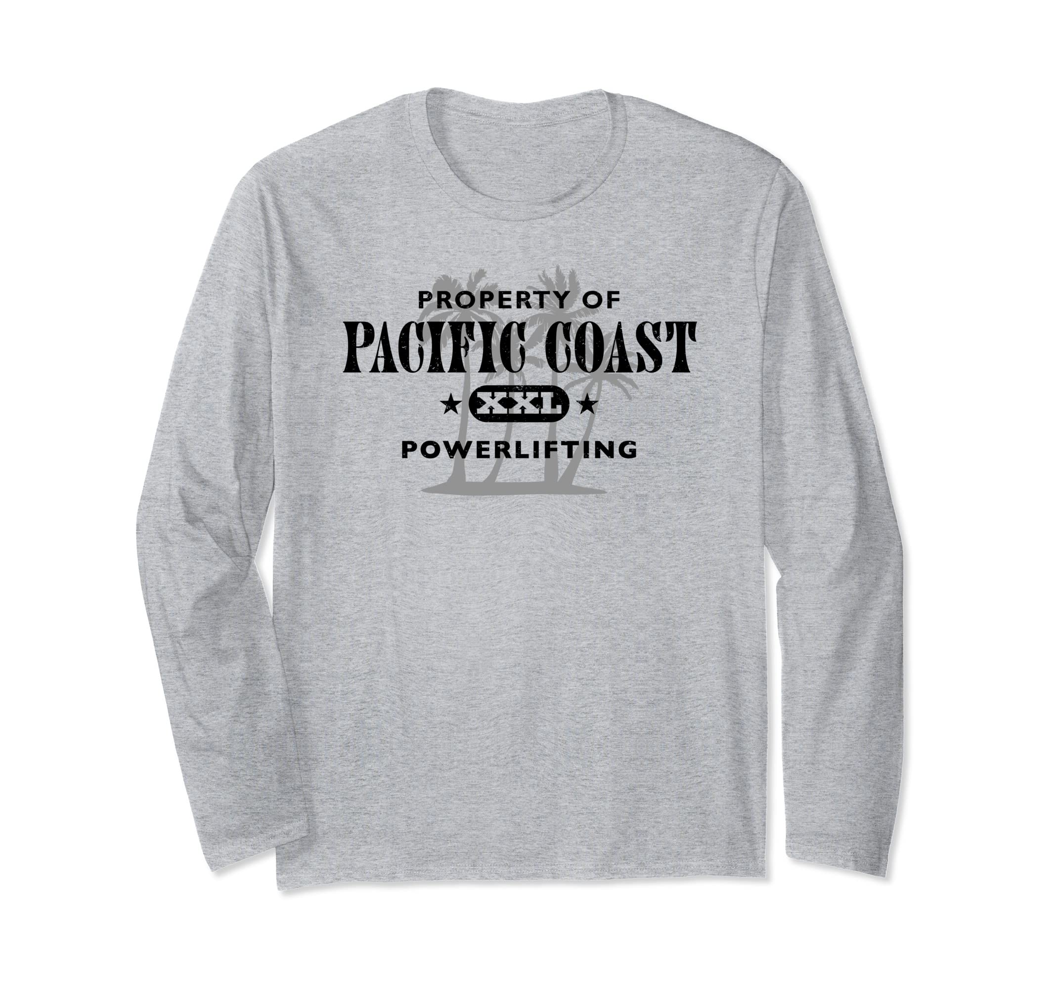 Собственность Pacific Coast Powerlifting Футболка с длинным рукавом XXL