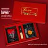 Qixi Valentine's Perfume & Lipstick Set: Rose, Black Opium, Libre - Gift for Girlfriend or Bestie