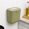 Mit Deckel Wandmontierter Mülleimer 7/11L Badezimmer-Mülleimer Wandhängender Mülleimer Abfallkorb