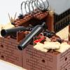 A  4 In 1 Military Bunker Trench Building Block Sets Military Base Assembled Models Boys Toys Simulate Games