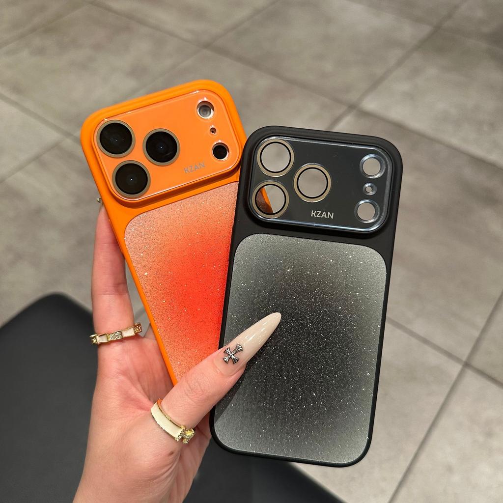 17 Applicable iPhone16promax Glitter Gradual Change 16 Apple 17pro Mobile Phone Case 17promax Protective Case