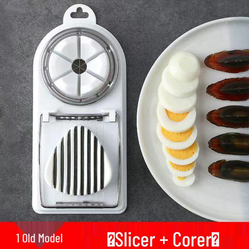 304 Stainless Steel Multi-functional Egg Slicer for Salted Duck and Century Eggs