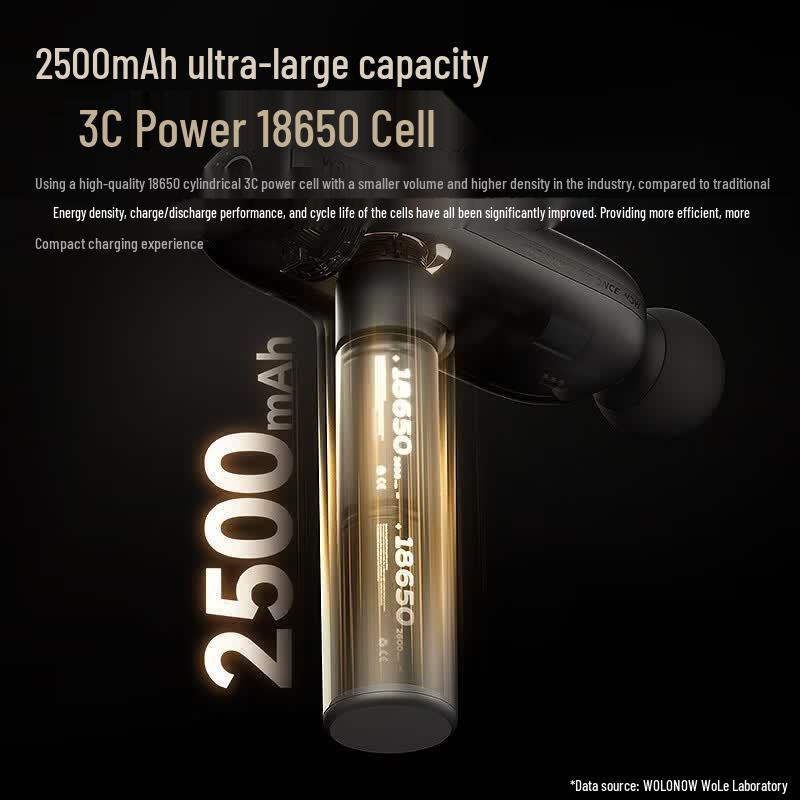 WOLONOW Pro Fascia Massage Gun CN plug (adapter included)