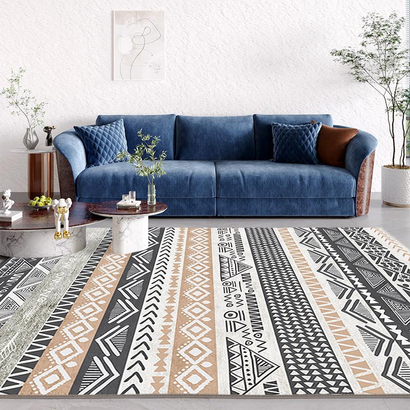Nordic Ethnic Style Carpet Bedroom Sofa Tea Table Tatami Bohemian Home Living Room Carpet Floor Mat