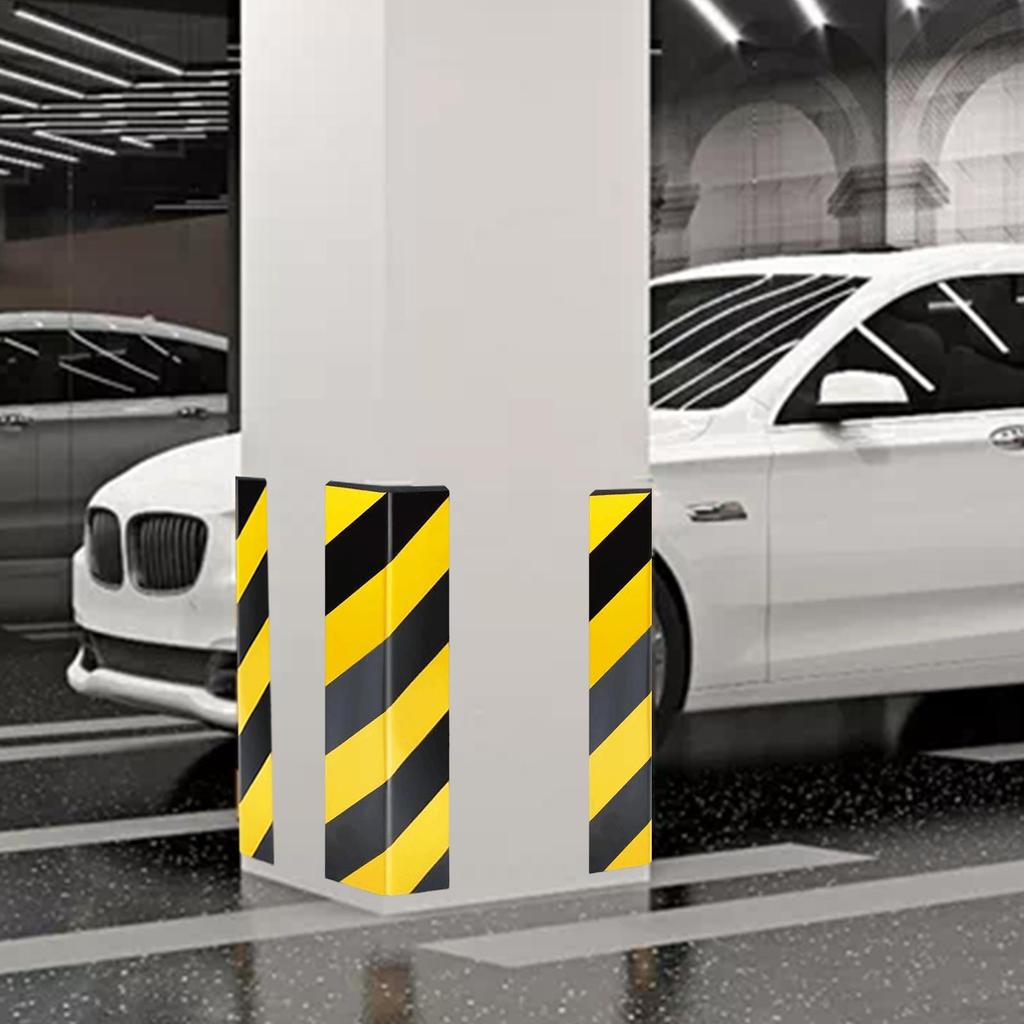 1pc Garage Wall Protector Foam Edge Corner Bumper Wall Corner Guard Garage Columns Anti Scratch Cars Anti-collision Sticker