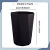 Round PP Bin, Lightweight, Modern And Washable, Ideal for The Bedroom Bathroom.