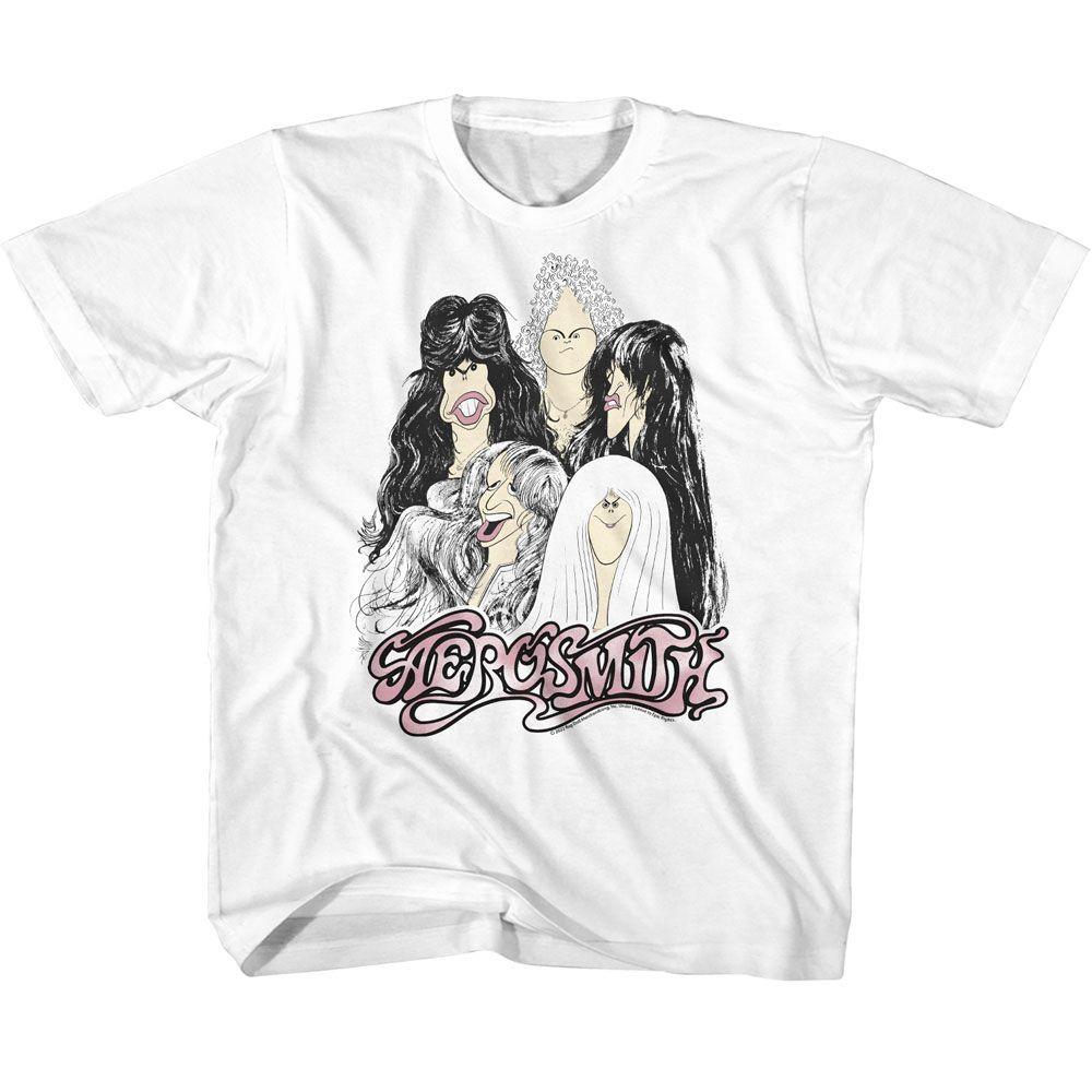 Kids Aerosmith Cartoons Music Shirt