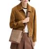 COACH Bleecker 21 Detachable Zipper Bag Artificial Leather Bucket Bag Shoulder Crossbody Bag Small Women's Brown