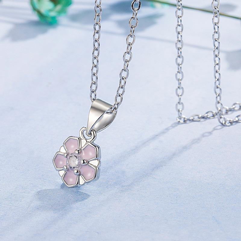925 Sterling Silver Necklace Pendant Dolphin High Quality Chain For Women Luxury Fashion Wedding Engagement Jewelry Party GiftsGood Product