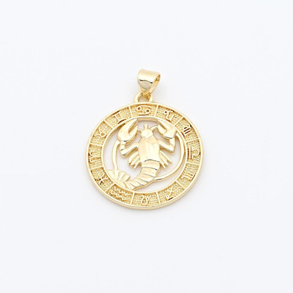 Zodiac Constellation Pendant Necklace for Men and Women - Elegant DIY Jewelry Accessory