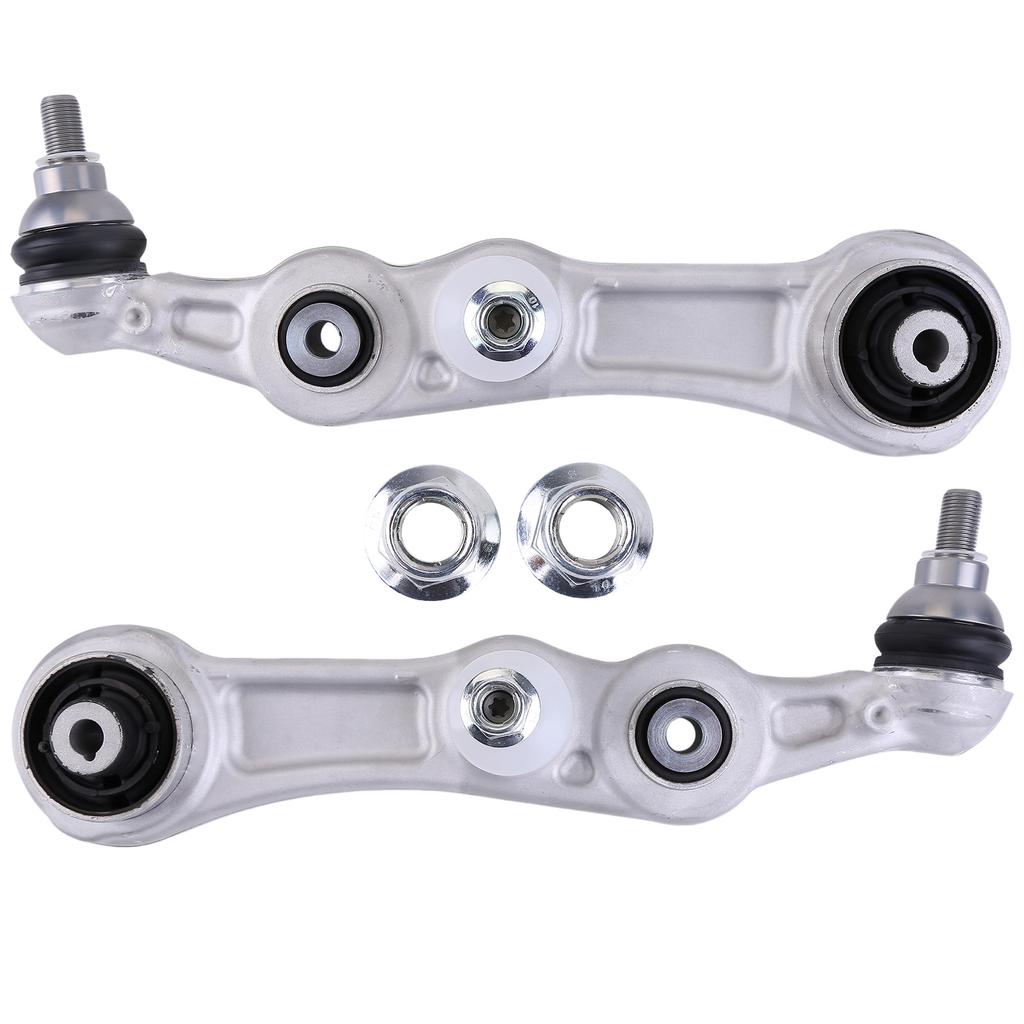 1Pair For C-Class W205 S205 A205 C205 Front Lower Control Arms Left/Right Suspension Arm w/Ball Joint 2053306201 2053306101