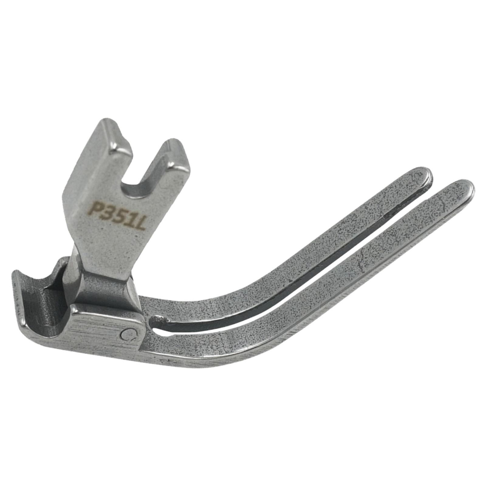 

Sturdy Steel Presser Foot for Flatbed Sewing Machines Extended Designs Improved Cloth Stability Expert Tailoring 1