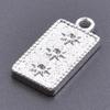 100% Stainless Steel Charms For Jewelry Making Supplies Moon Pendant Star Sun Fashion Accessories Rectangle Round Charm Breloque