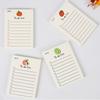 50-sheet Note Pad Message Notes Chesk List To Do List Memo Writing Pads Scarpbook Stationery Office School Supplies