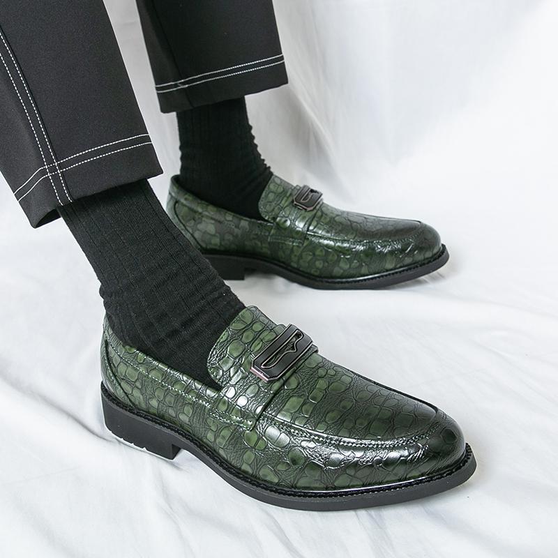 Fashion Fashionable Men Loafers Men Casual Comfortable Versatile Brand Small Leather Shoes Gentleman's Shoes Men Shoes In Sizes 38-46