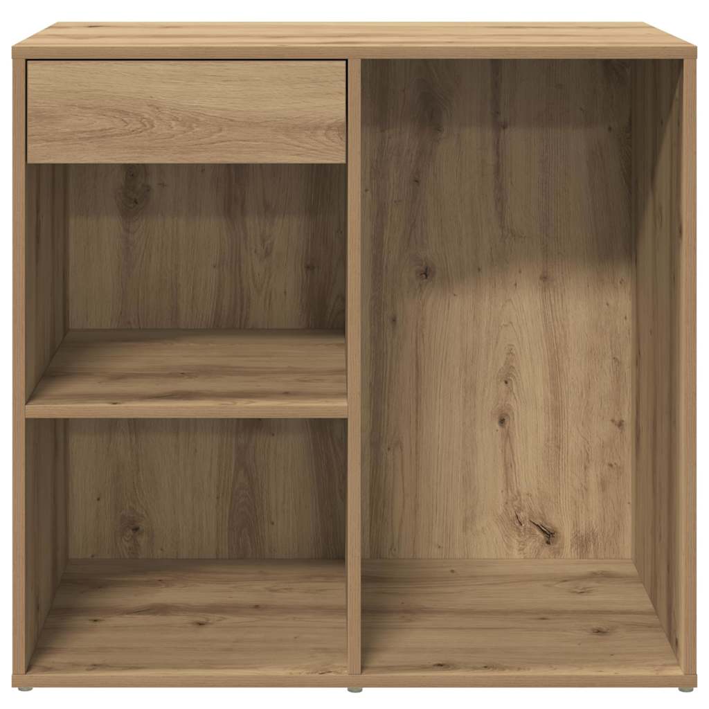 Cosmetic Cabinet Artisan Oak Finish 80 X 40 X 75 Cm Particleboard