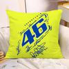 Pillow Covers Cartoon Sofa Decorative Home Doublesided Printing Short Plush CuteVValentinoRRossiCushion Cover