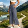 Women's Casual Straight Wide-Leg Pants for Everyday Wear