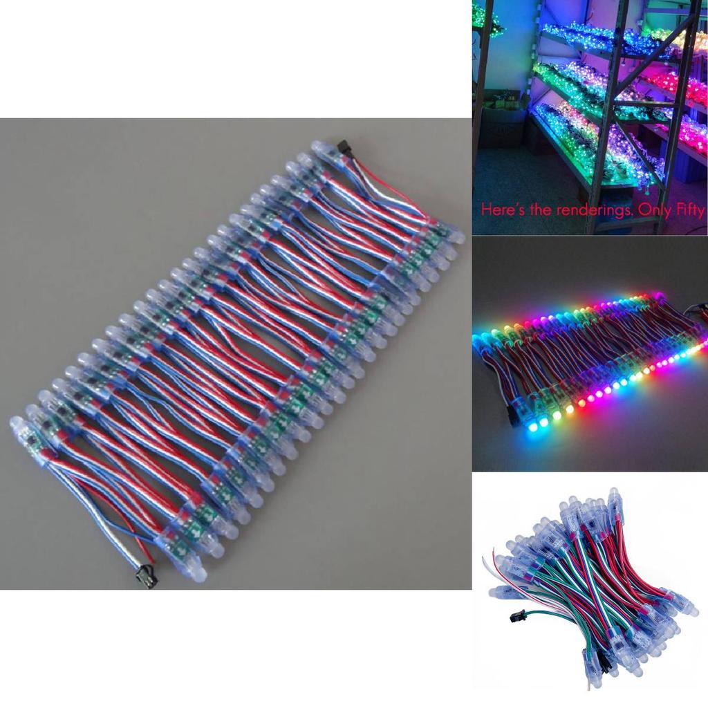 Rgb Waterproof Led Light String For Signage And Holiday Decor